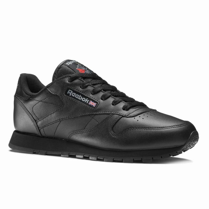 Tenisi Reebok Classic Leather Dama Negrii Romania FO9504IK